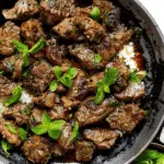 Camel in Mint & Yogurt Marinade