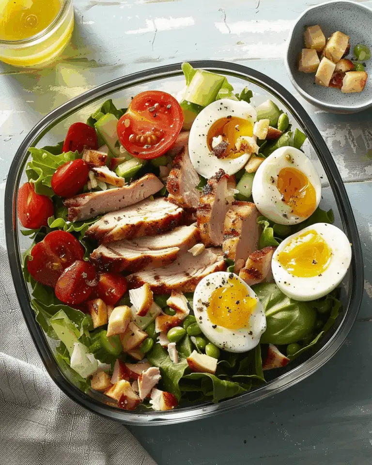 Meal-Prep Turkey Cobb Salad