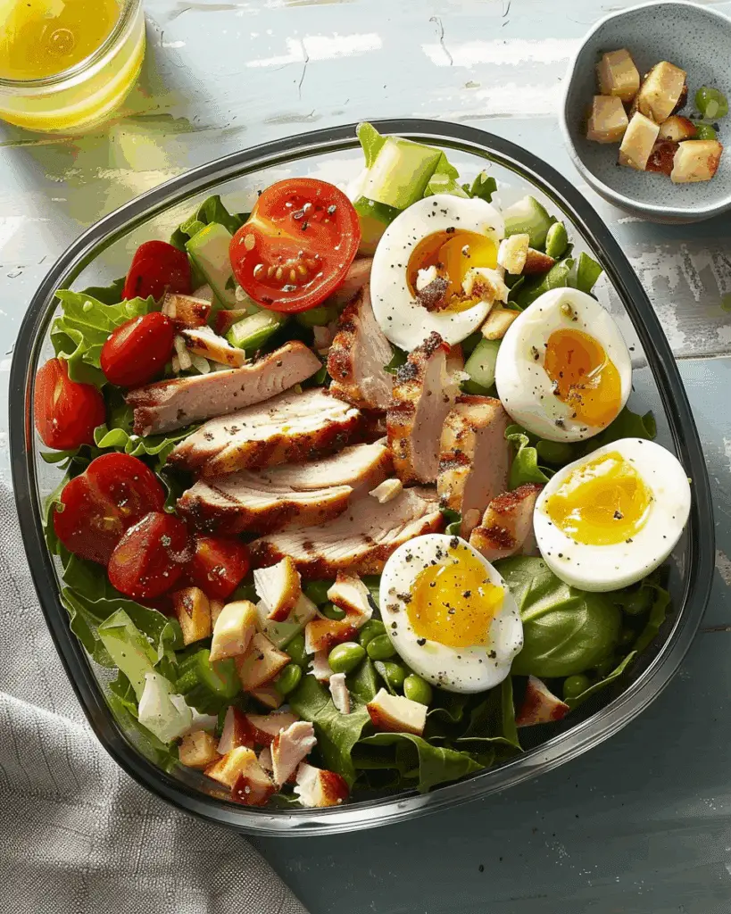 Meal-Prep Turkey Cobb Salad