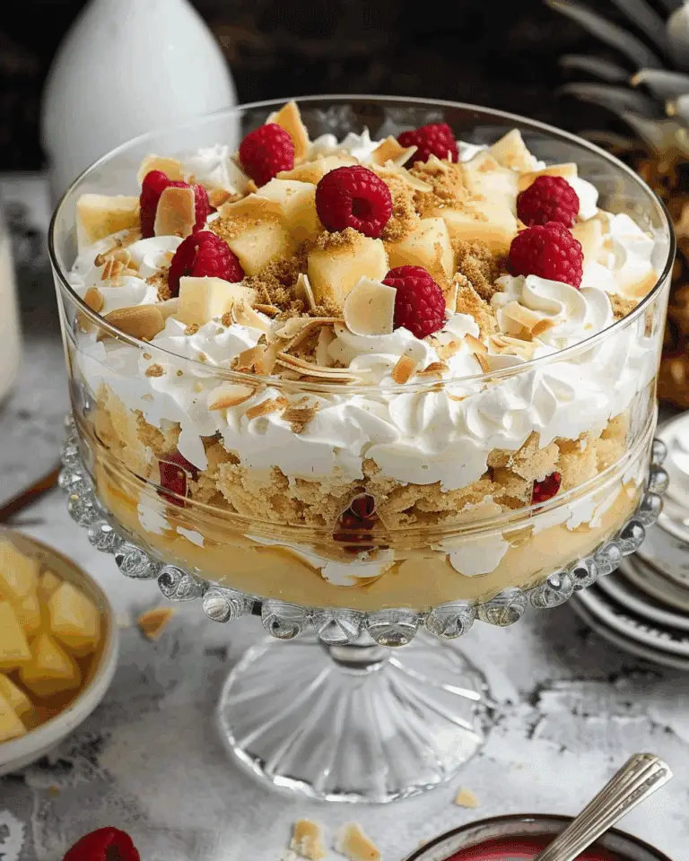 Pina Colada Trifle