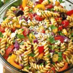 Rainbow Pasta Salad