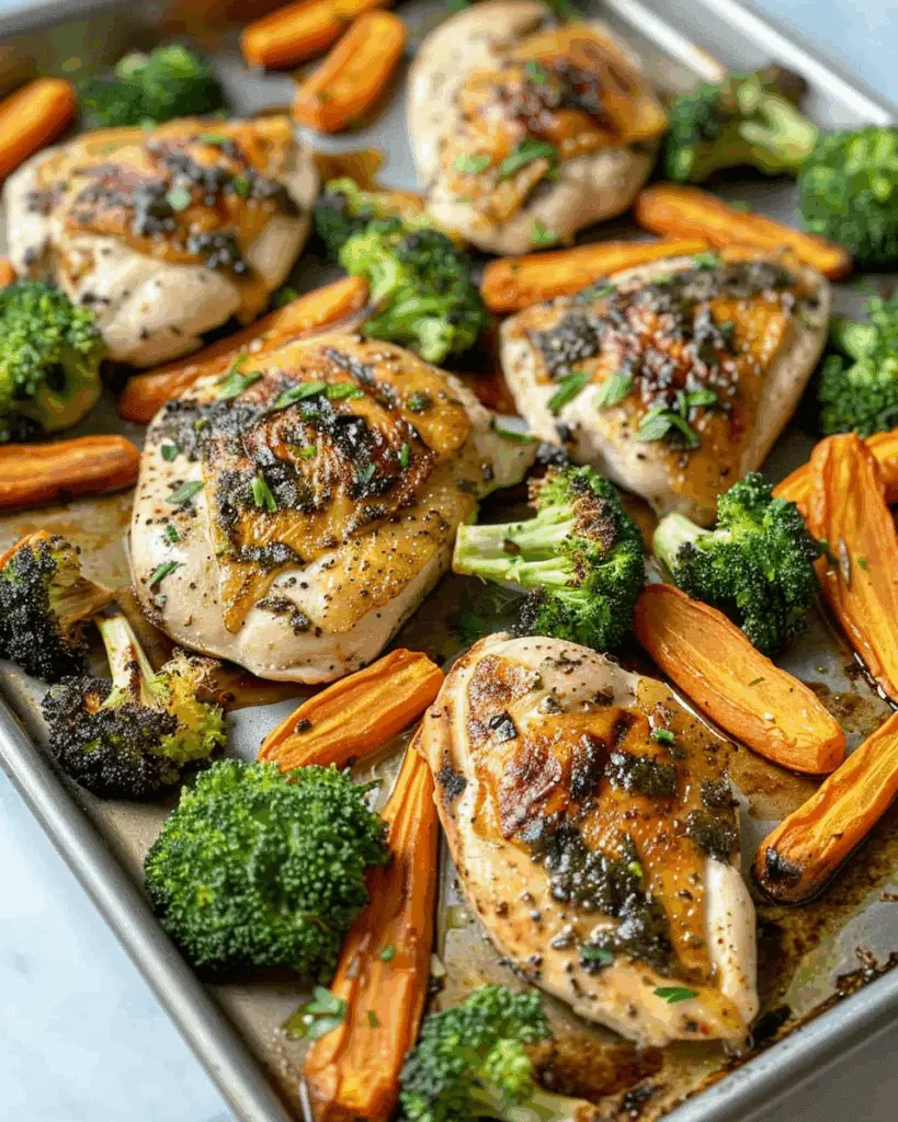 Sheet Pan Chicken and Vegetables