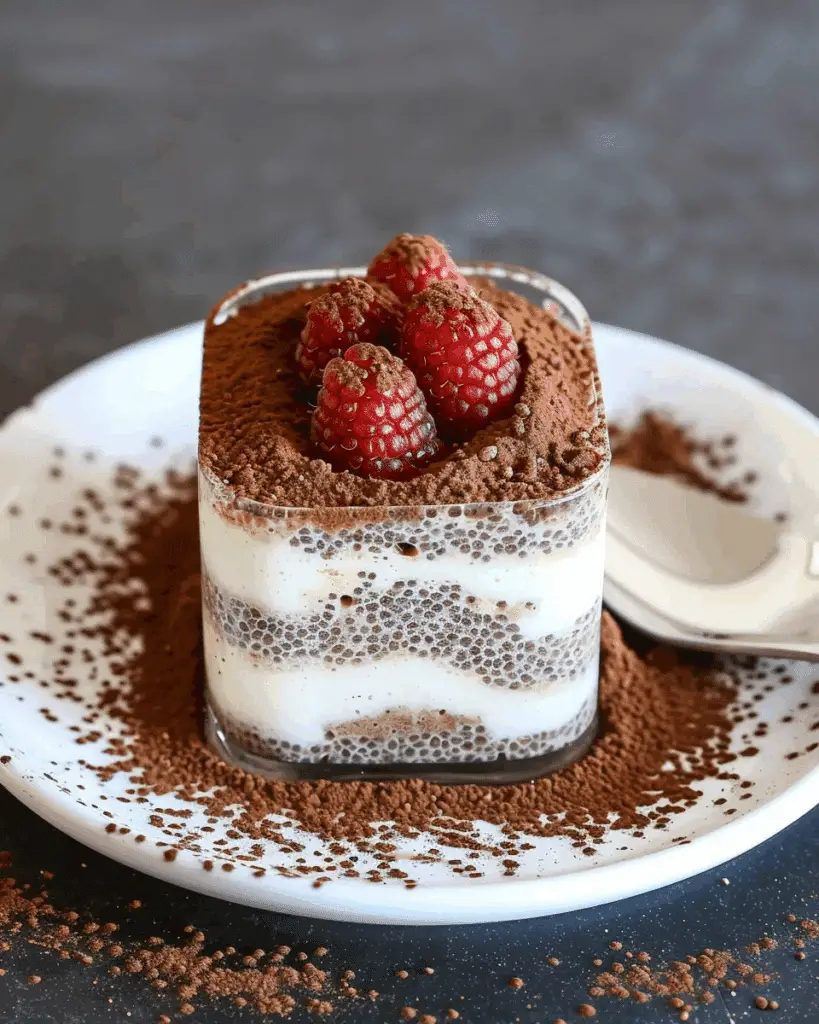 Tiramisu Chia Pudding