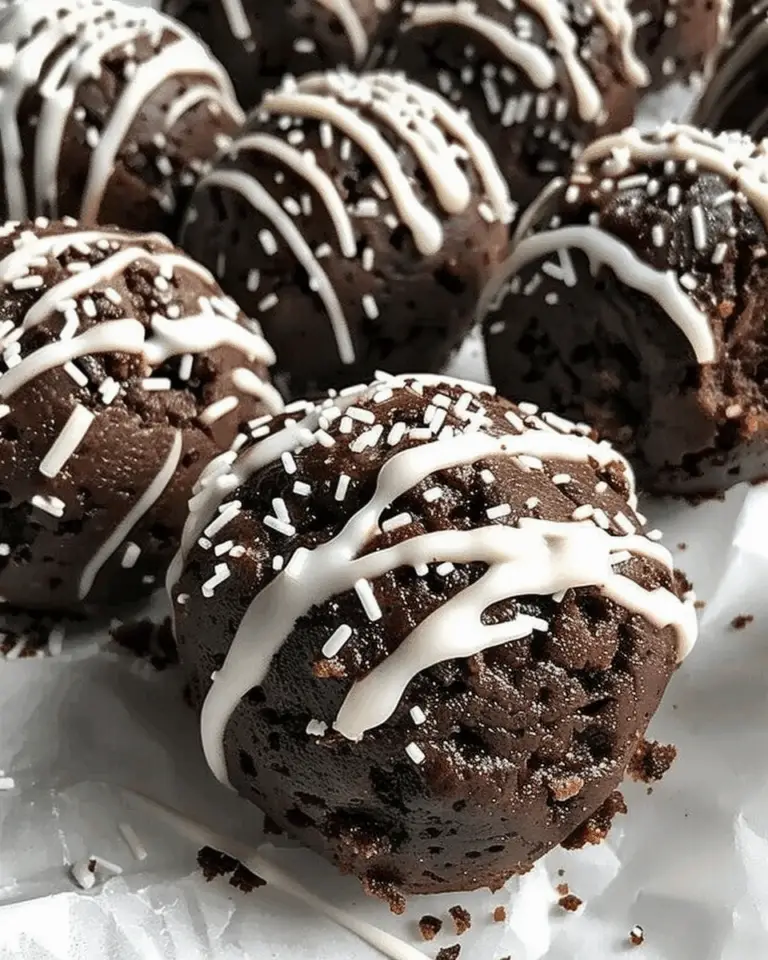 Fudge Brownie No-Bake Protein Balls