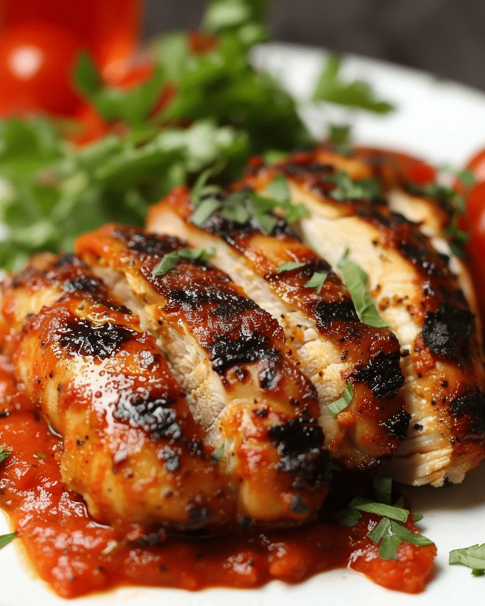 Grilled Ras El Hanout Chicken