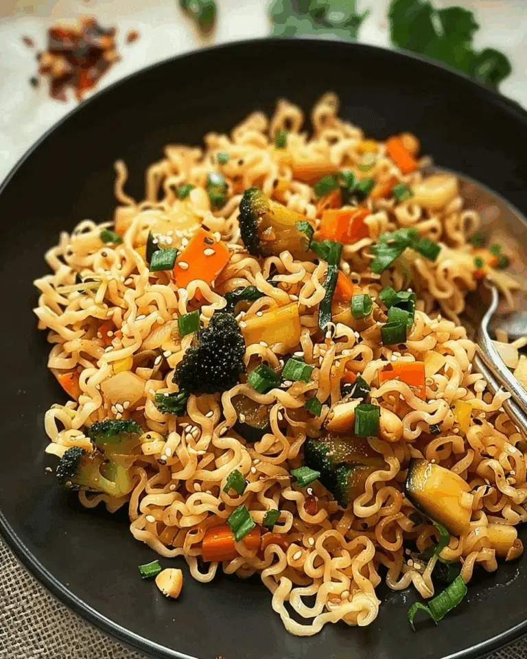 Instant Ramen with Veggies