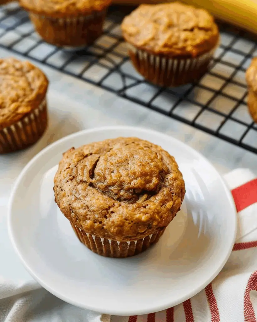 Vegan Banana Protein Muffins