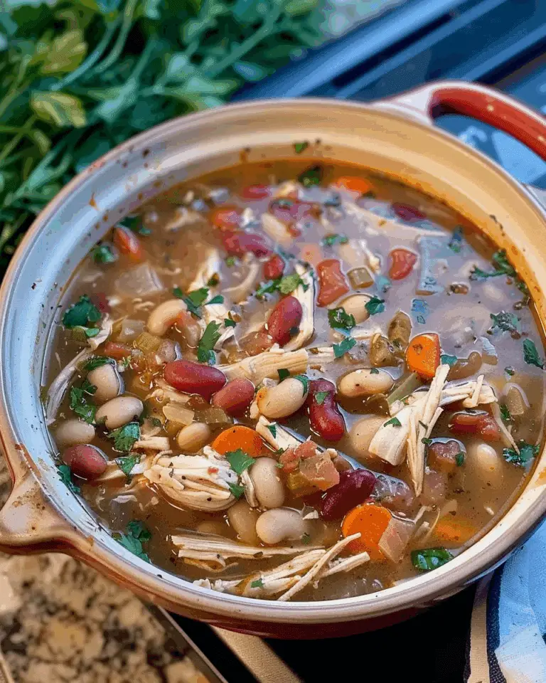 Italian Chicken Bean Soup