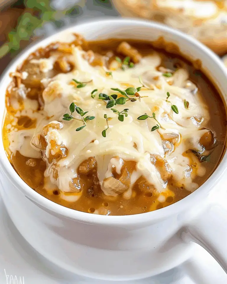 Keto French Onion Soup