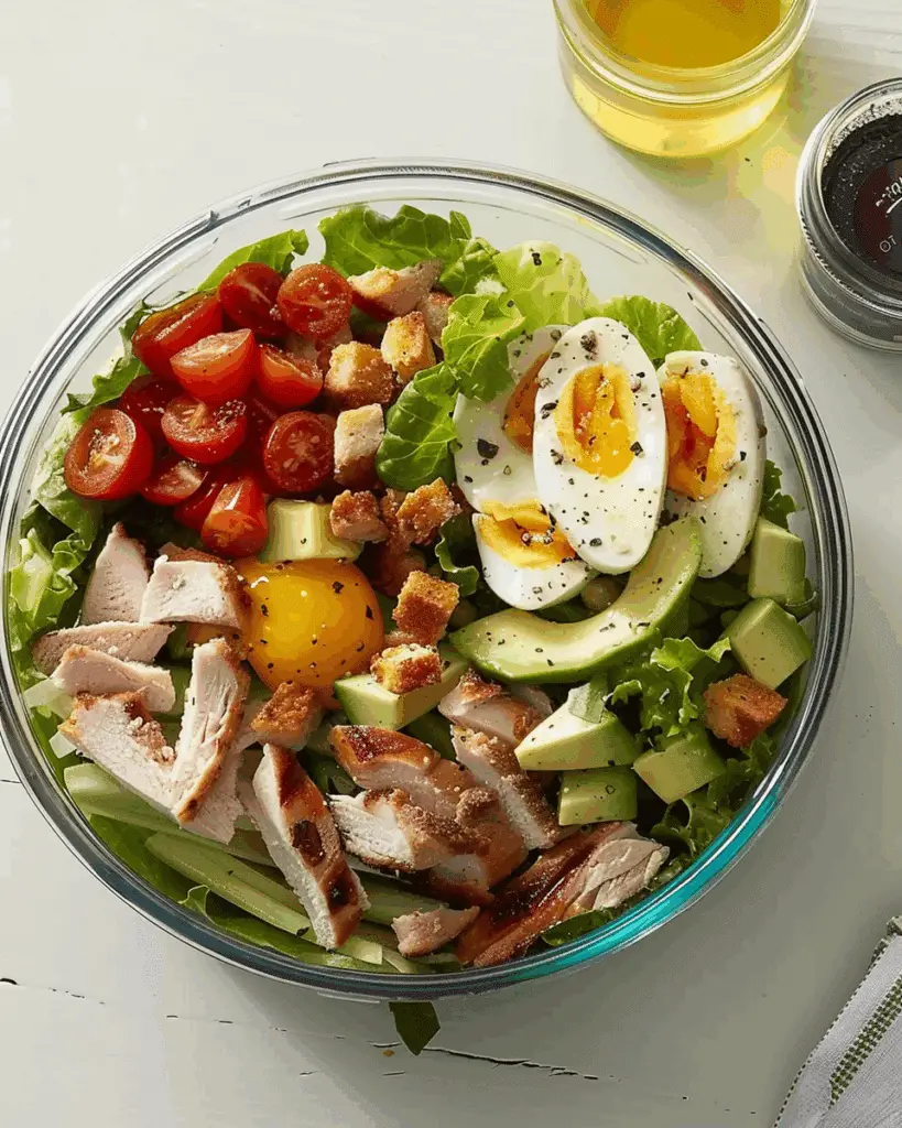 Meal-Prep Turkey Cobb Salad