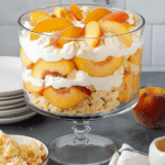 Peaches and Cream Trifle