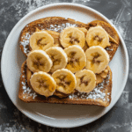 Peanut Butter & Banana Toast