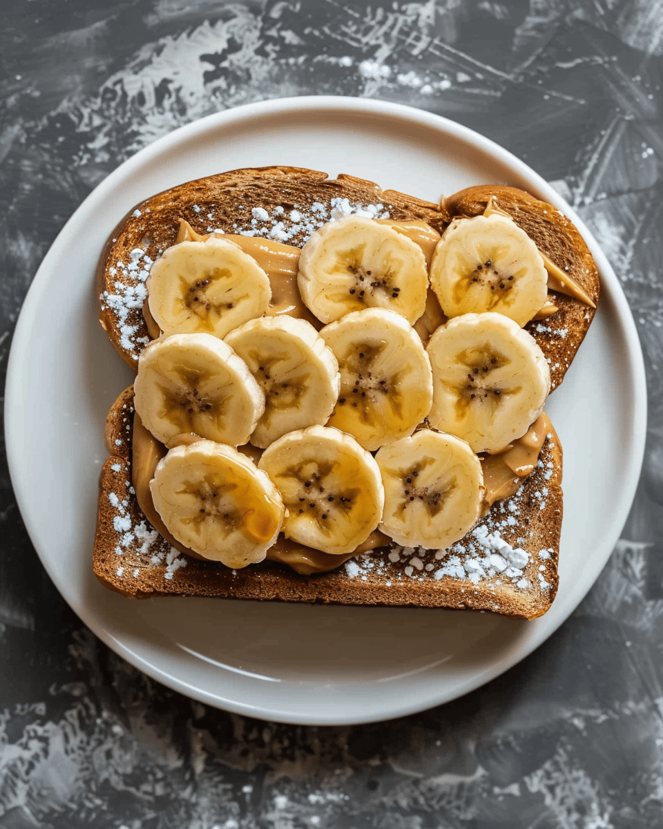 Peanut Butter & Banana Toast