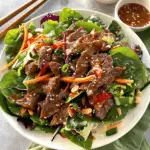 Spicy Mongolian Beef Salad