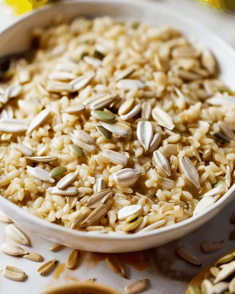 Sunflower Seed Risotto