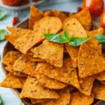 Tomato & Basil Lentil Chips