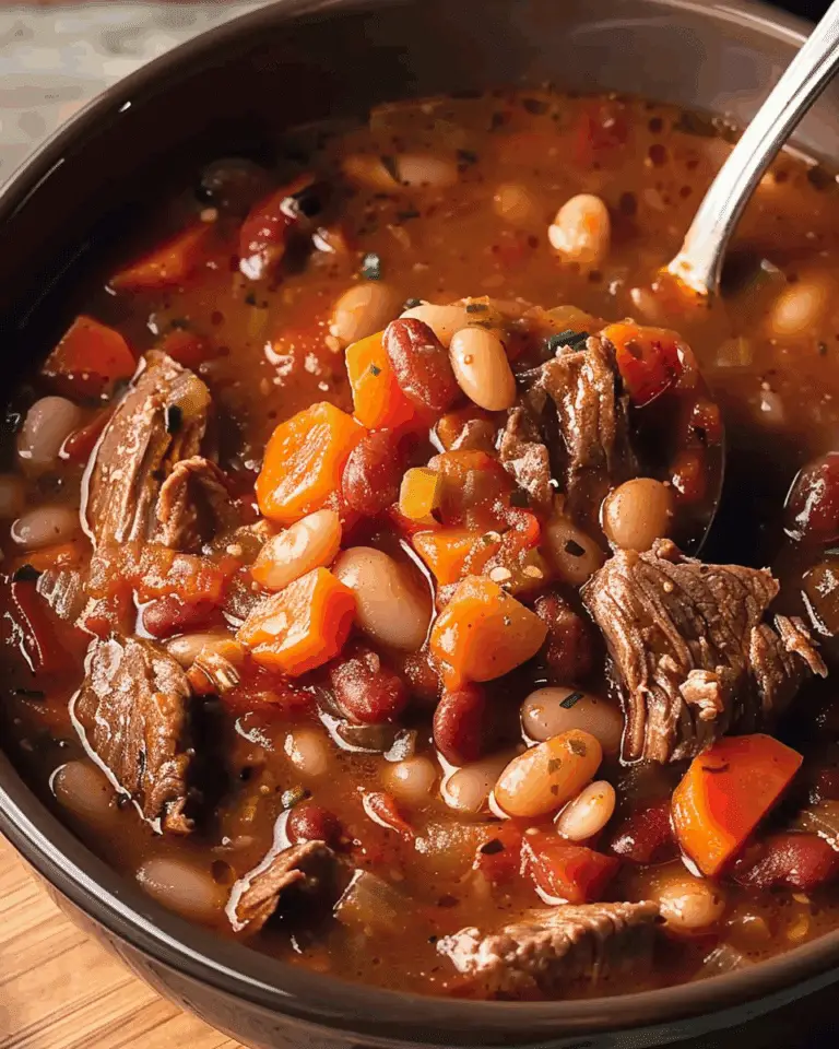 Beef and Bean Soup