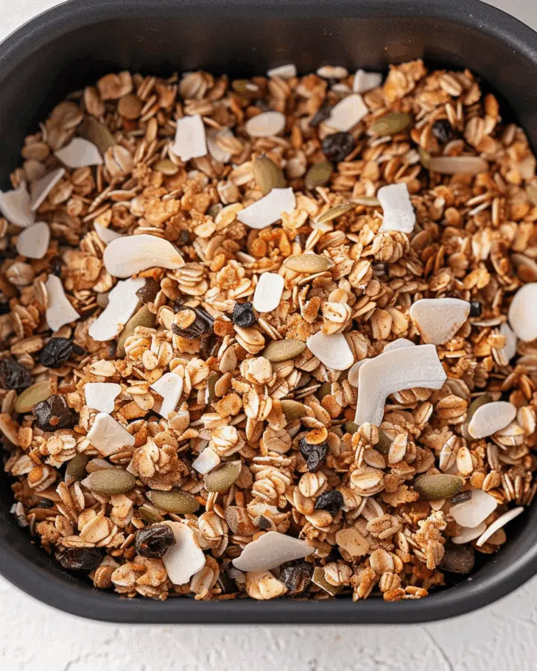Air Fryer Cinnamon Granola