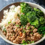 Sweet and Spicy Ground Turkey & Broccoli Bowls