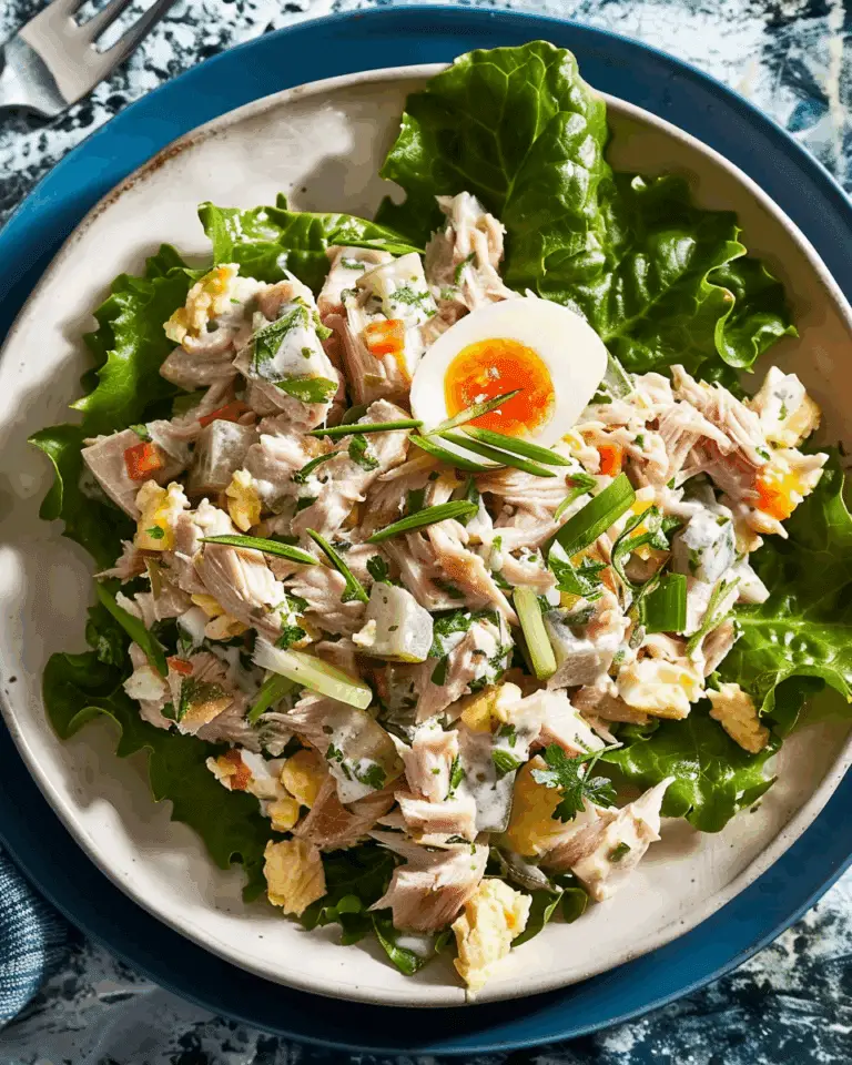 Tuna Salad with Egg