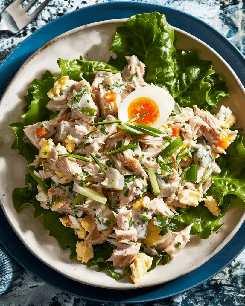 Tuna Salad with Egg