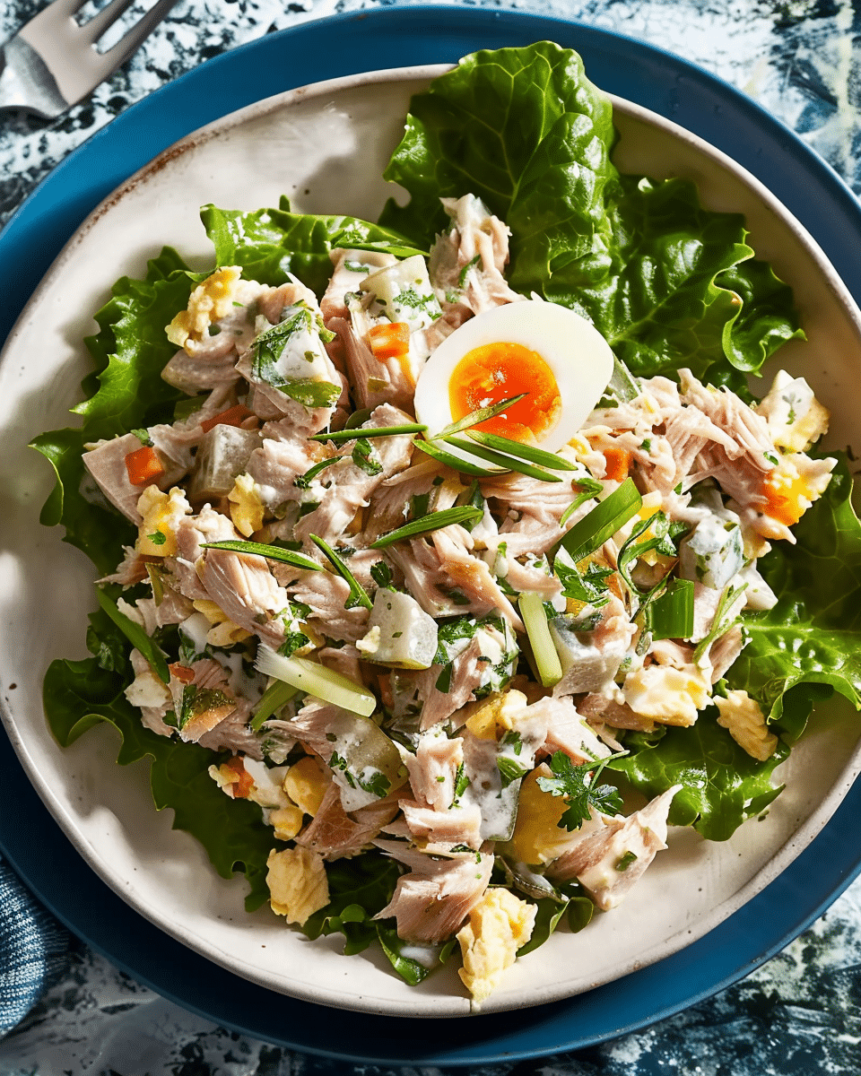 Tuna Salad with Egg