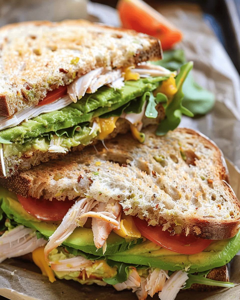Turkey Avocado Sandwich