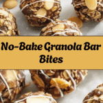 No-Bake Granola Bar Bites