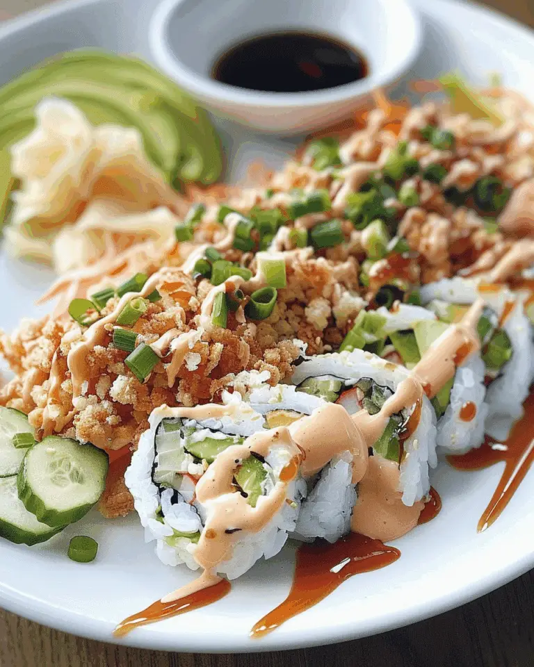 Crunch Roll Sushi Bowl