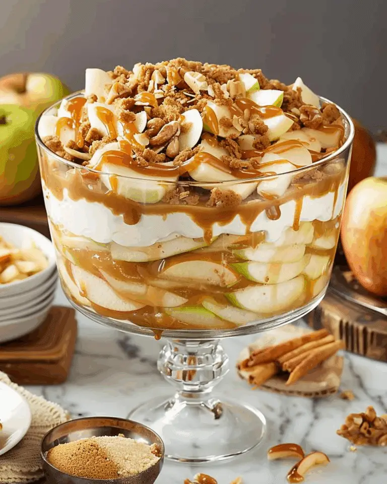 Caramel Apple Trifle