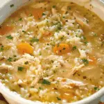 Lemon Chicken and Rice Soup