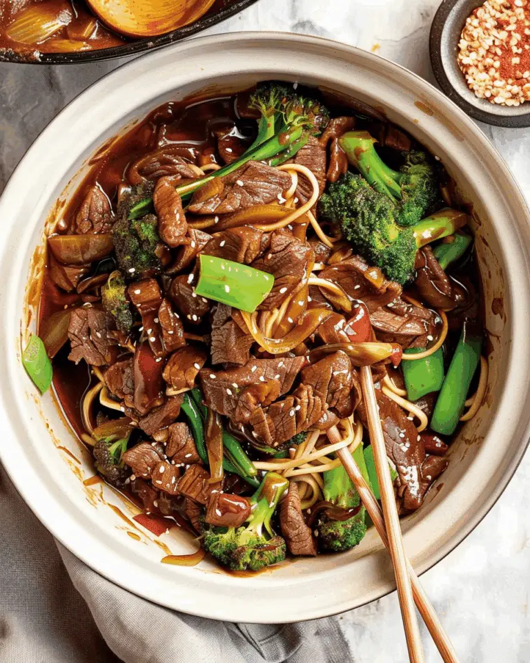 Slow Cooker Mongolian Beef