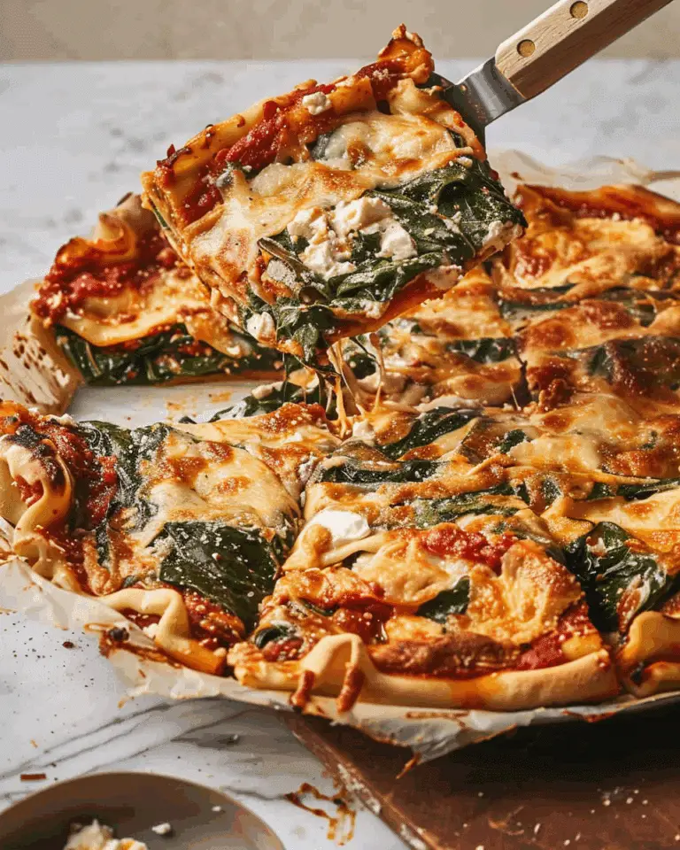 Spinach and Ricotta Lasagna