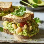 White Bean & Avocado Sandwich