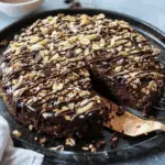 Chocolate Oatmeal Banana Cake