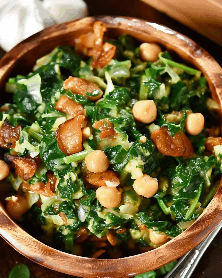 Espinacas con Garbanzos (Spinach with Chickpeas)