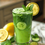 Lemon Cucumber Mint Juice