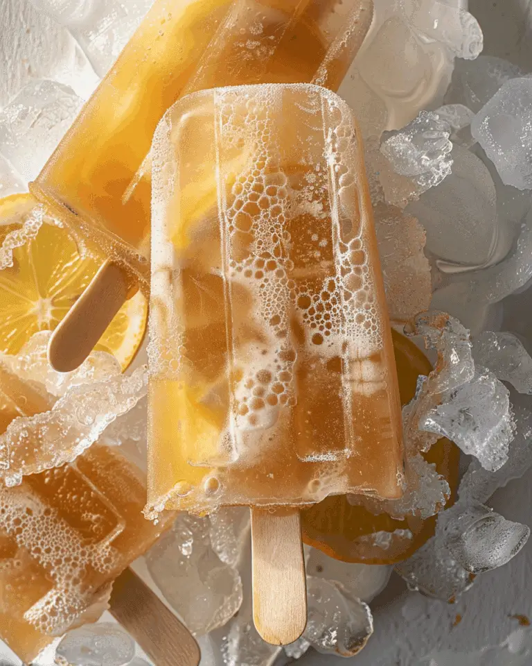Lemonade Cooler Popsicles