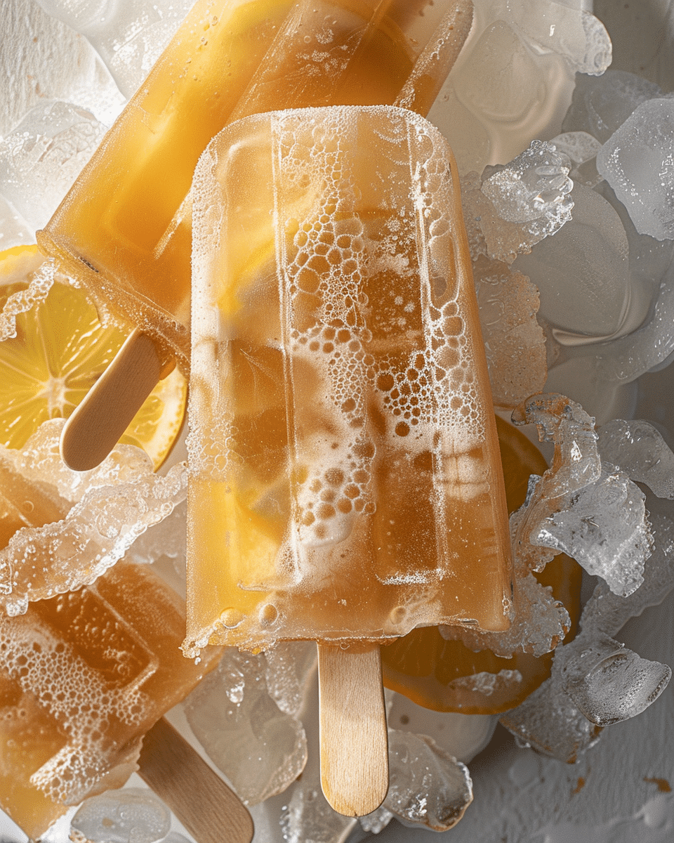 Lemonade Cooler Popsicles