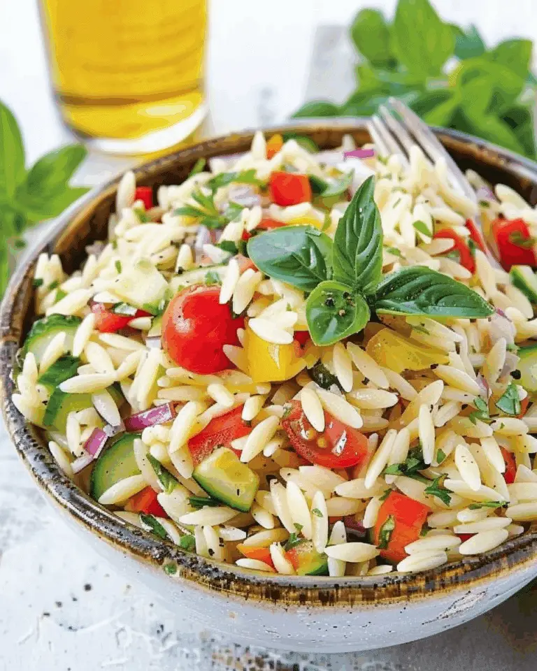 Orzo Salad 