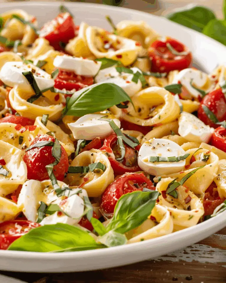 Tortellini Caprese Salad