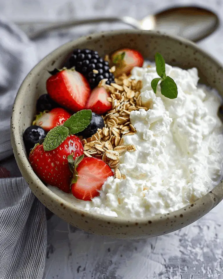 Cottage Cheese with Fruit