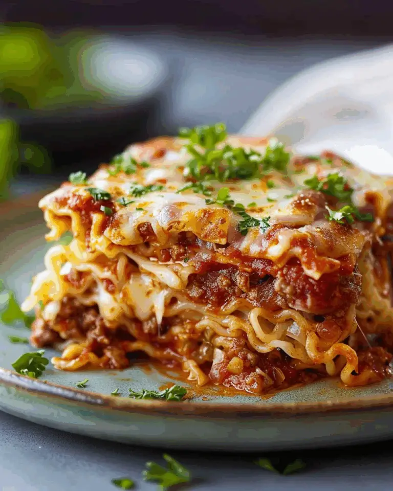 Ramen Lasagna