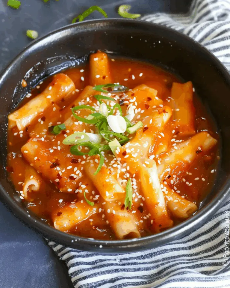 Tteokbokki with Cheese