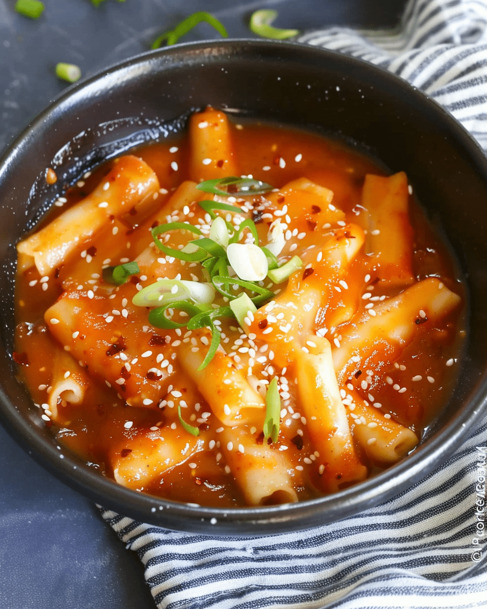 Tteokbokki with Cheese
