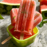 Watermelon Mint Popsicles