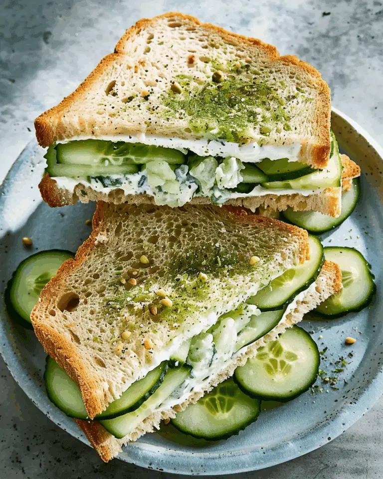 Cucumber Sandwich