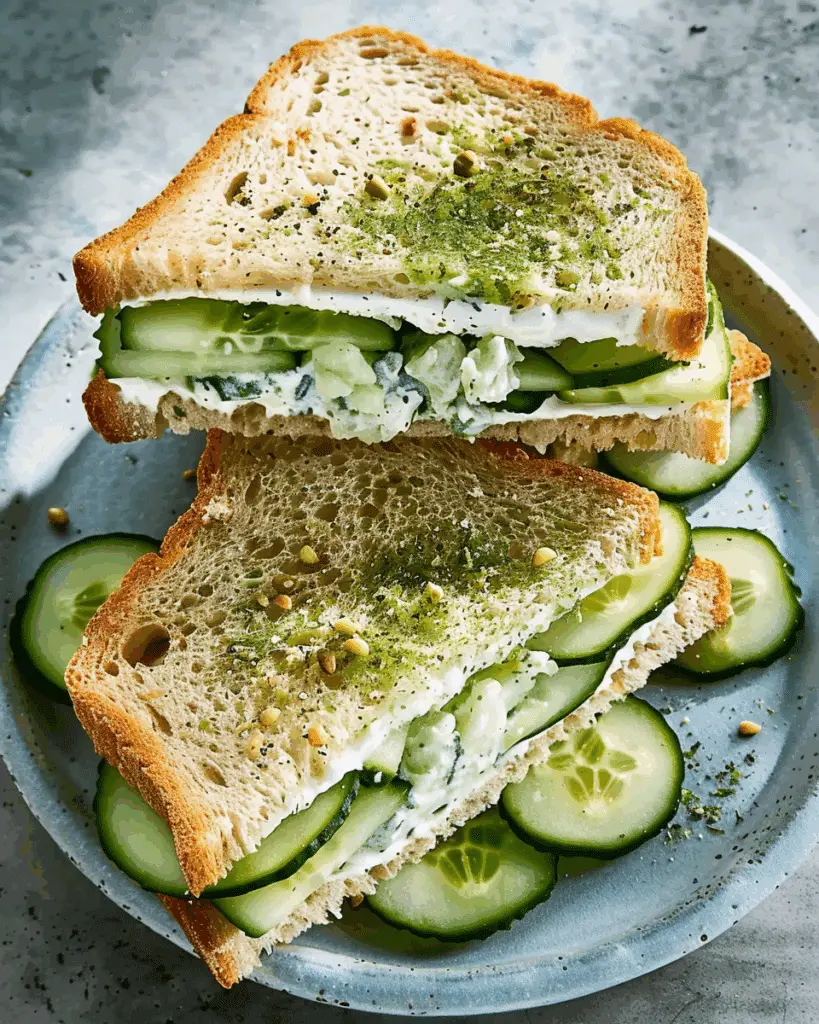 Cucumber Sandwich