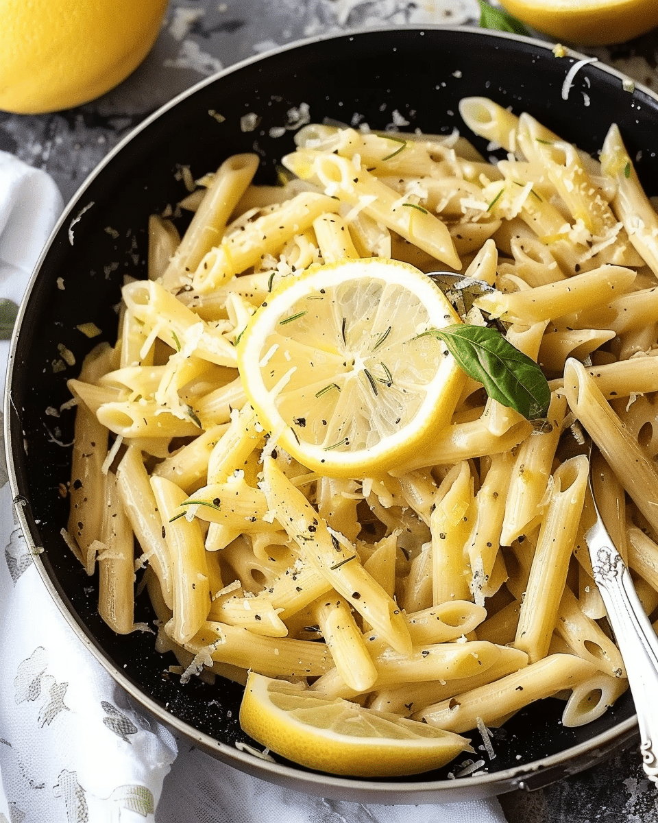 Lemon Pepper Pasta