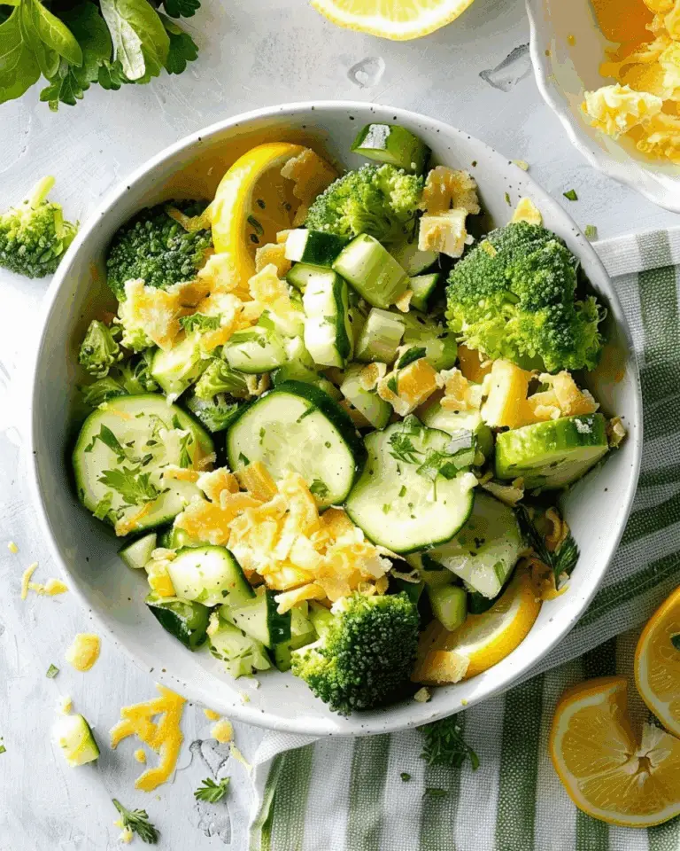 Lemony Spring Veggies